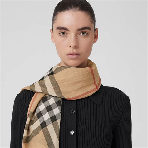 burberry scarf wool buy